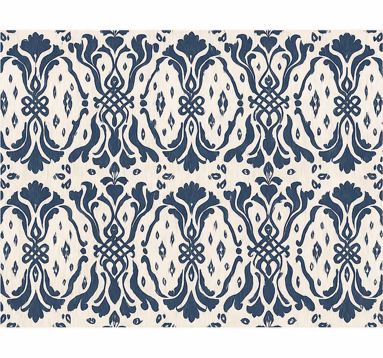 Toile fenêtre moderne ornements noirs vintage - TenStickers