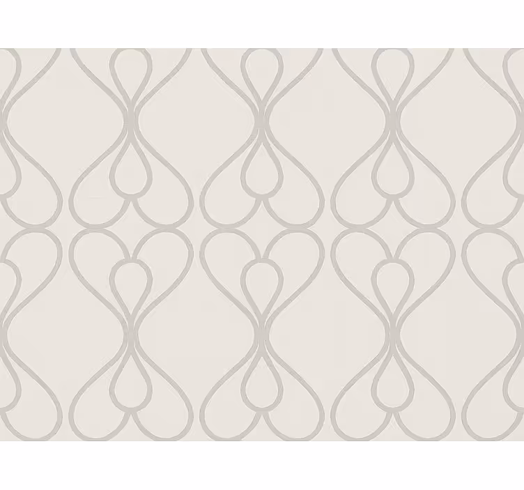 Toile fenêtre moderne effet lin gris texturé - TenStickers