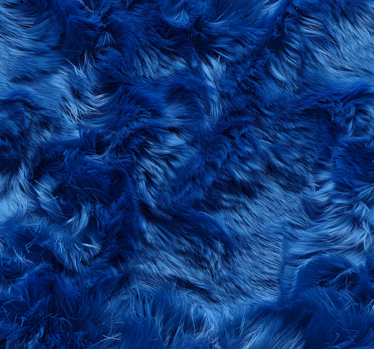 Toile fenêtre bleu nuances de laine - TenStickers