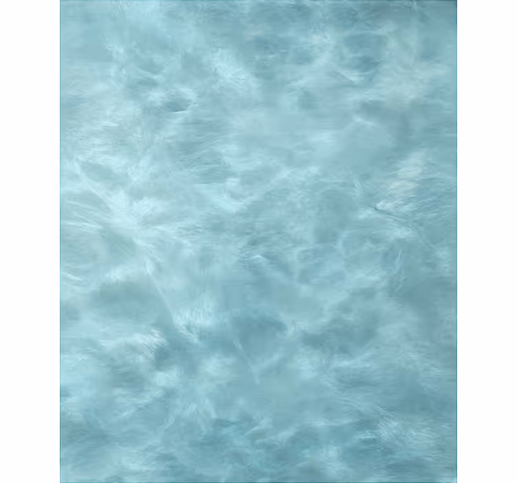 Toile fenêtre bleu effet d'eau design - TenStickers
