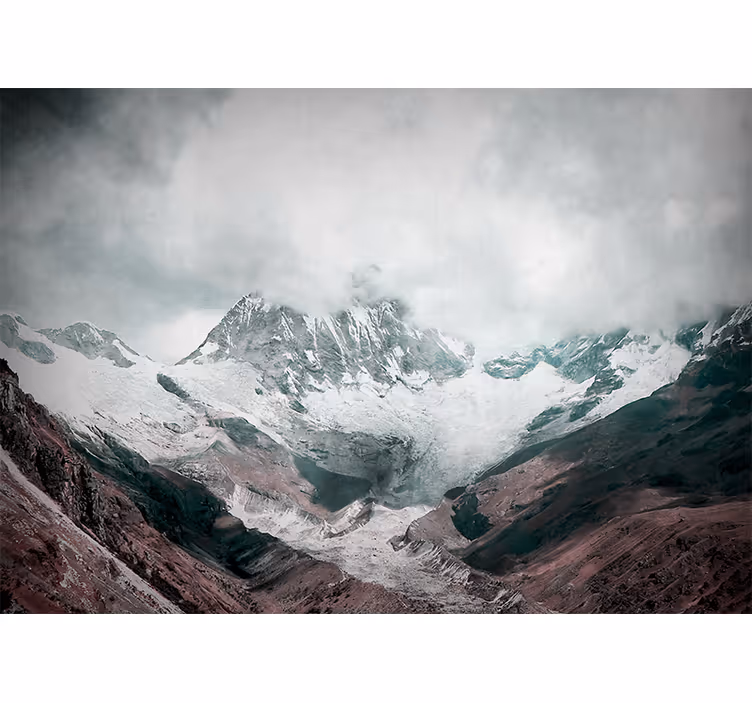 Toile fenêtre salon parc national huascaran - TenStickers