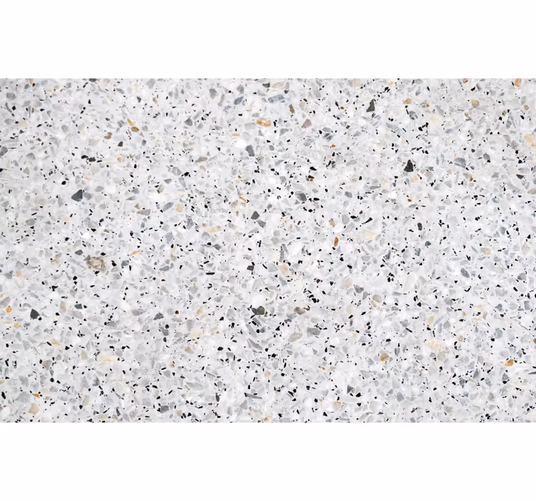 Toile fenêtre gris terrazzo gris - TenStickers