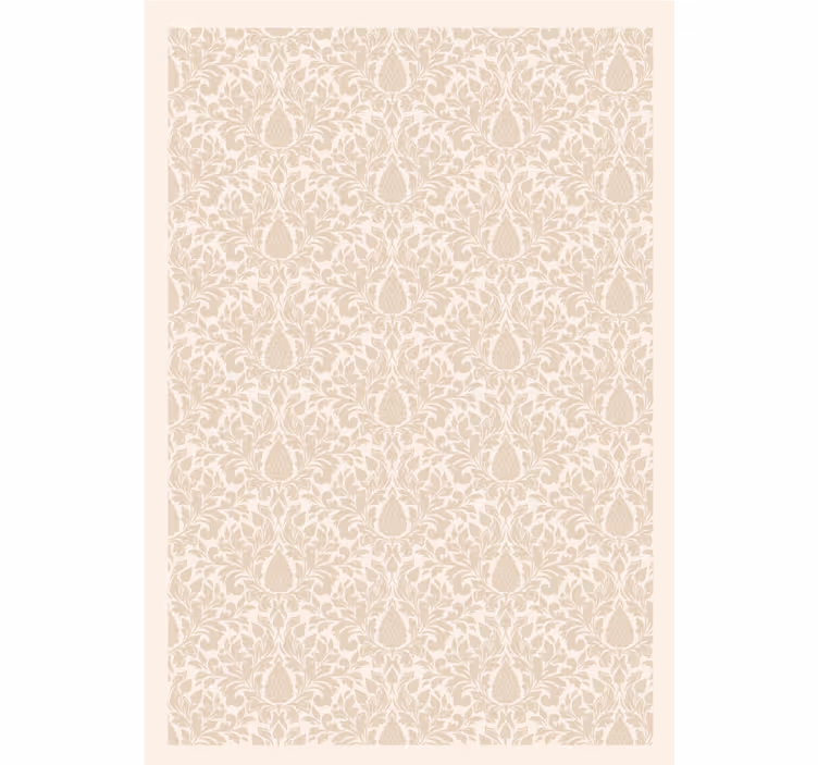 Toile fenêtre beige motif archibald - TenStickers