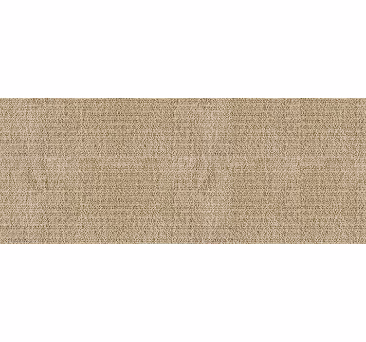 Toile fenêtre beige tissu uni beige - TenStickers