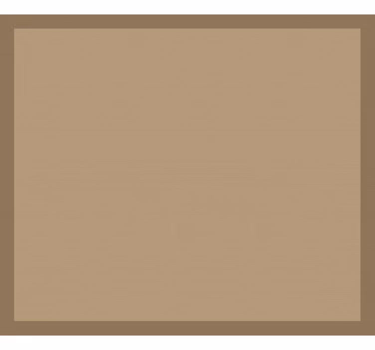 Toile fenêtre beige aspect jute uni - TenStickers