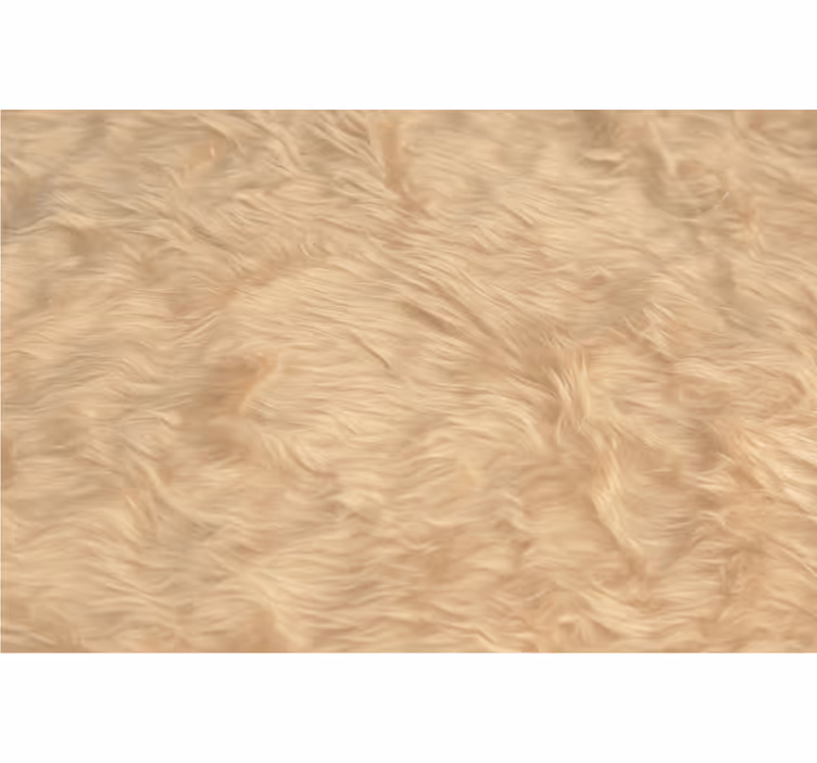 Toile fenêtre beige effet laine - TenStickers