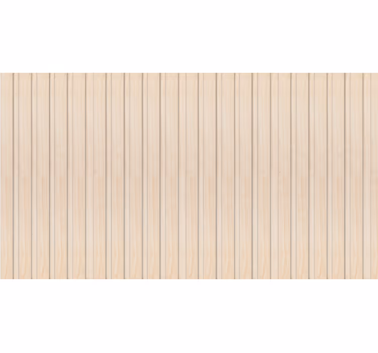 Toile fenêtre beige à relief en lattes - TenStickers