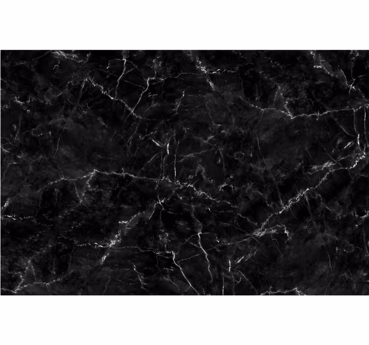 Toile fenêtre chambre marbre noir cuisine - TenStickers
