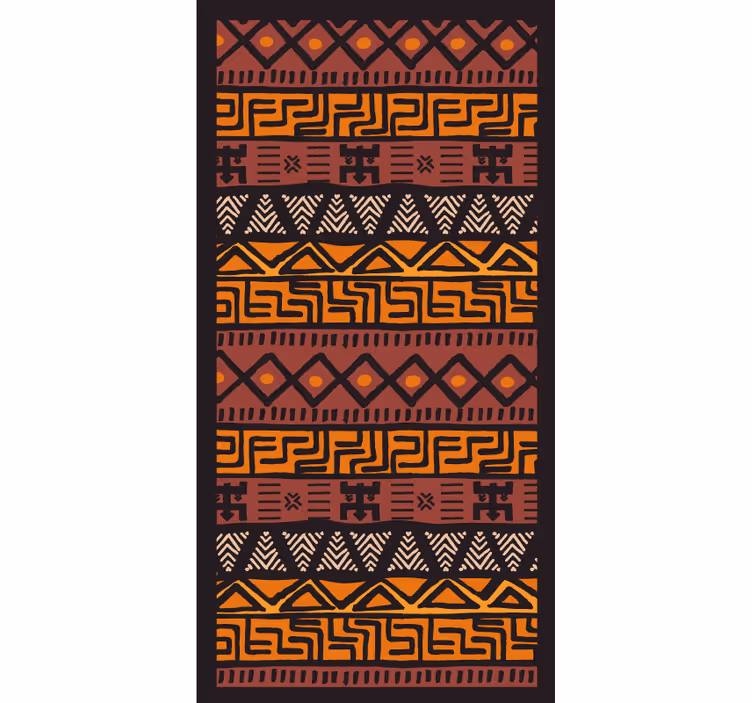 Toile fenêtre chambre style africain - TenStickers