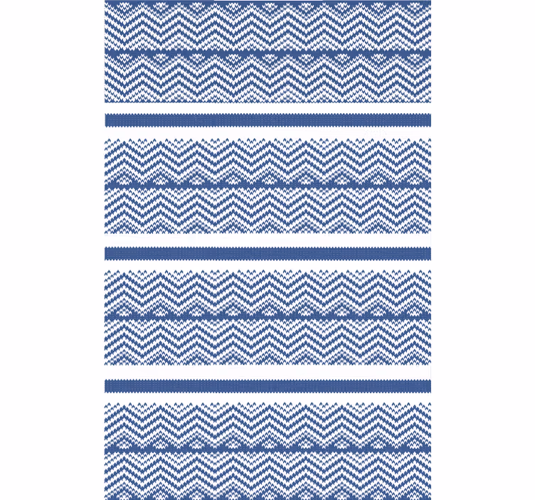 Toile fenêtre chambre bleu simple - TenStickers