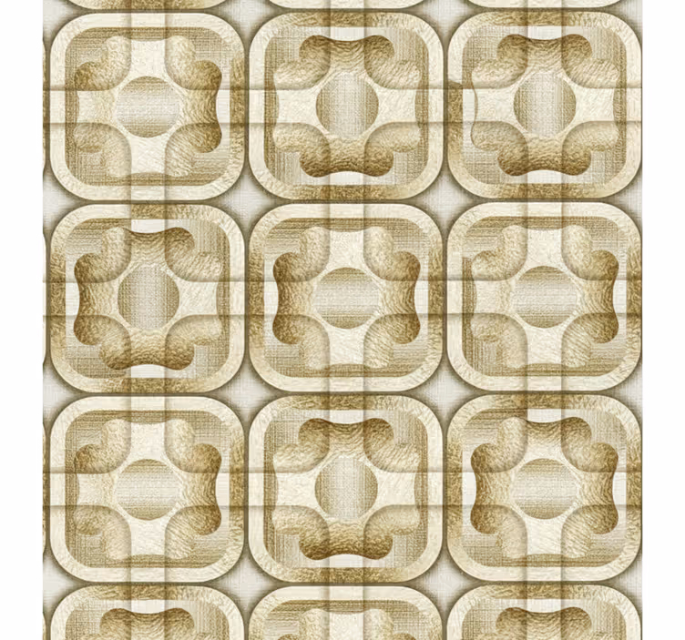 Toile fenêtre vintage motif rétro - TenStickers