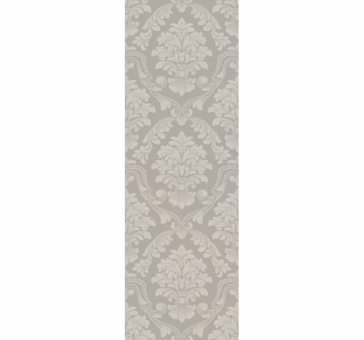 Toile fenêtre vintage détails de feuilles Élégantes - TenStickers