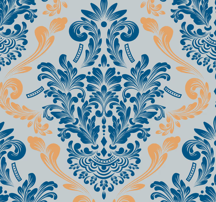 Toile fenêtre vintage style baroque élégant - TenStickers
