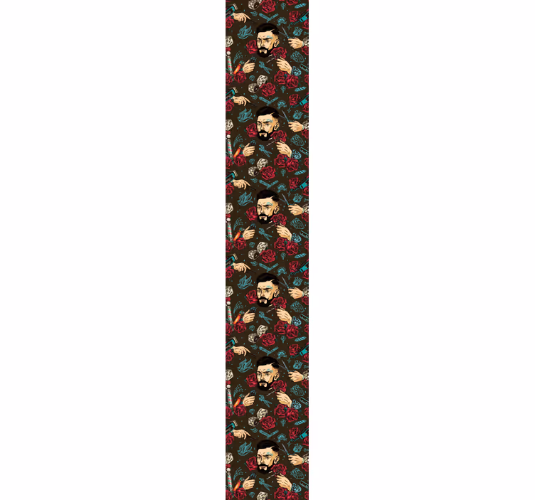 Toile fenêtre vintage barbero vintage - TenStickers