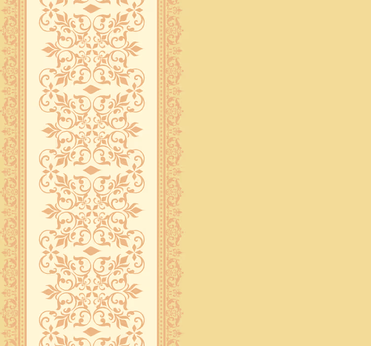 Toile fenêtre vintage design jaune vintage - TenStickers
