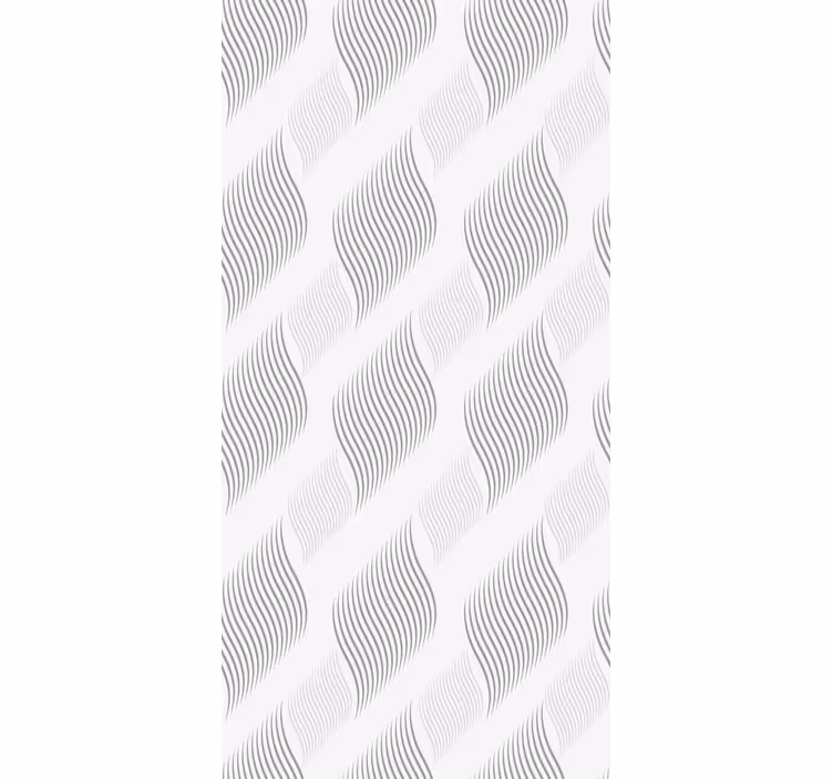 Toile fenêtre vintage motif rétro en gris clair - TenStickers