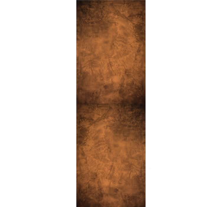 Toile fenêtre vintage motif rectangle marron rustique - TenStickers