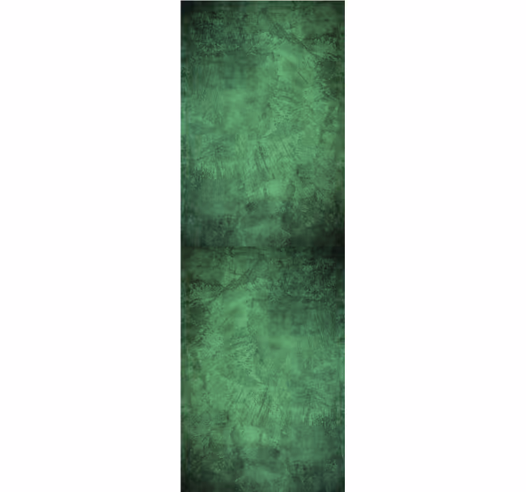 Toile fenêtre vintage motif rectangle vert rustique - TenStickers