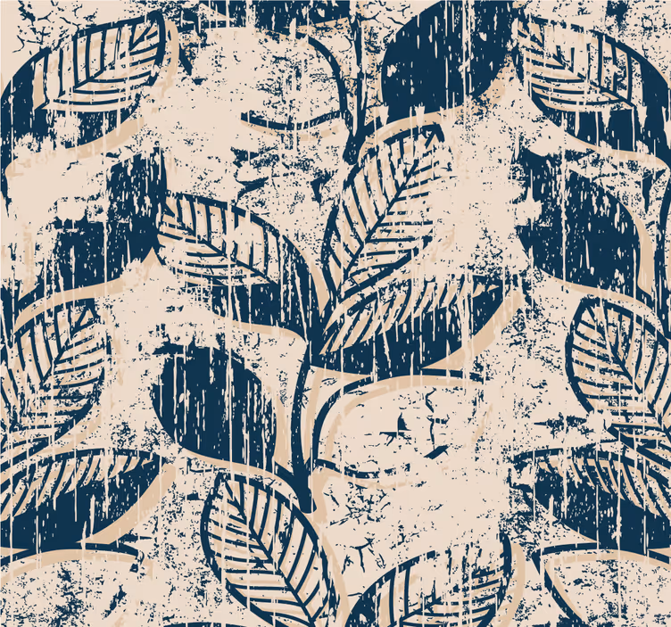 Toile fenêtre vintage motif grunge vintage - TenStickers
