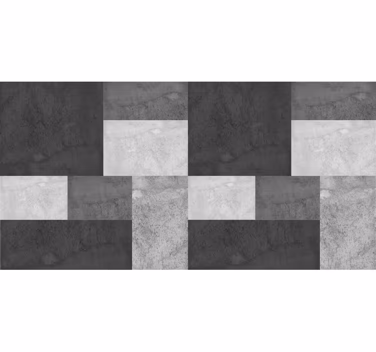 Toile noire fenêtre moderne - TenStickers