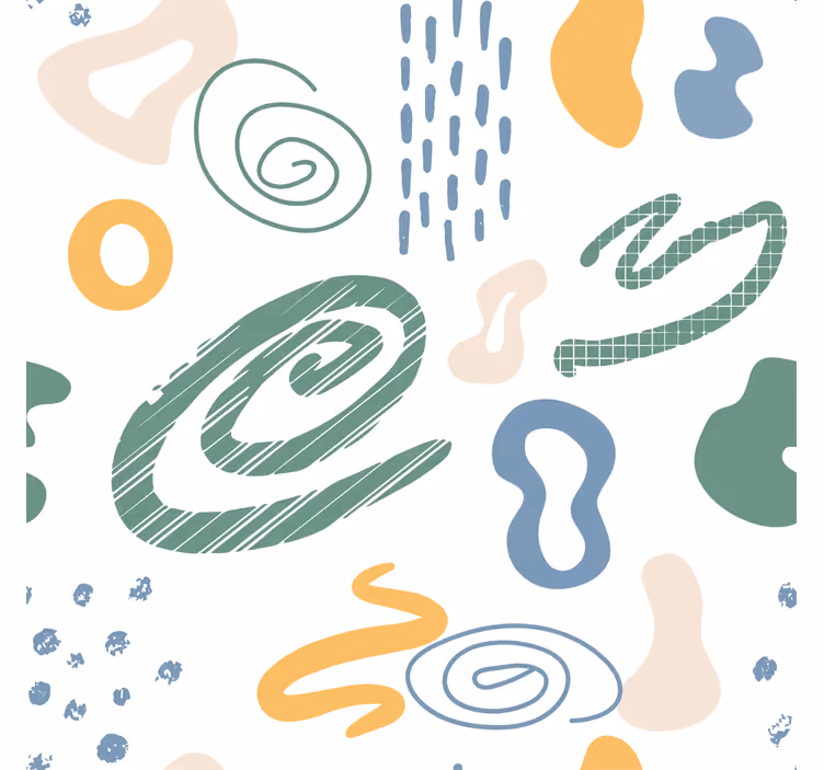 Toile fenêtre salon motifs de textures minimalistes - TenStickers