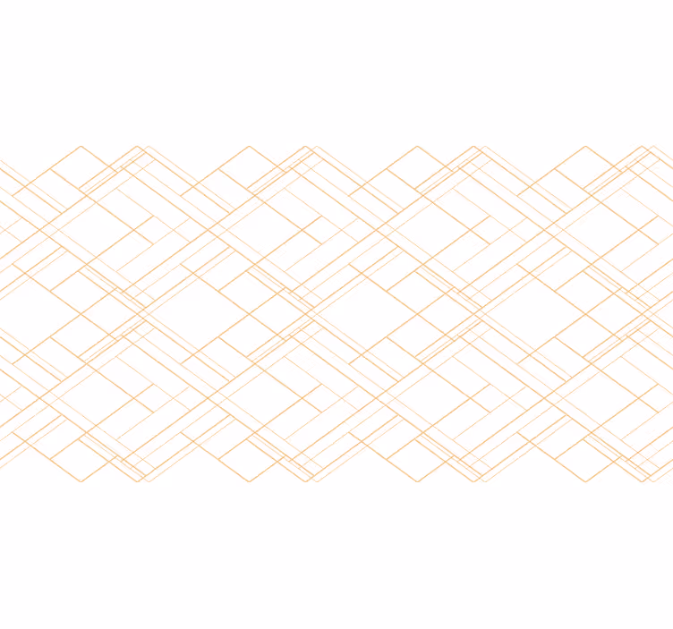 Toile blanche fenêtre motif minimaliste lignes géométriques - TenStickers
