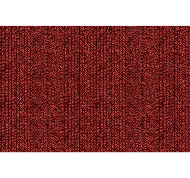 Toile fenêtre chambre effet laine texturée - TenStickers