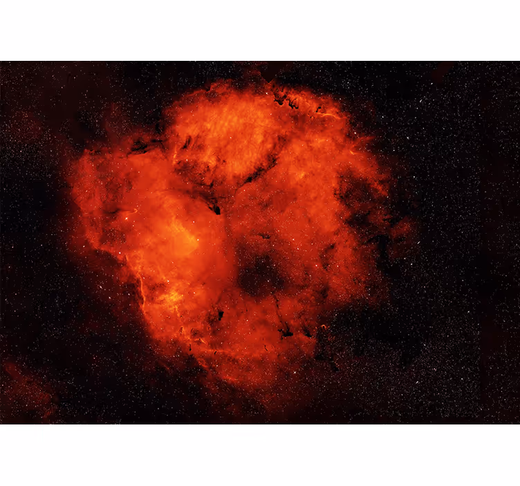 Toile fenêtre chambre supernova cosmique - TenStickers