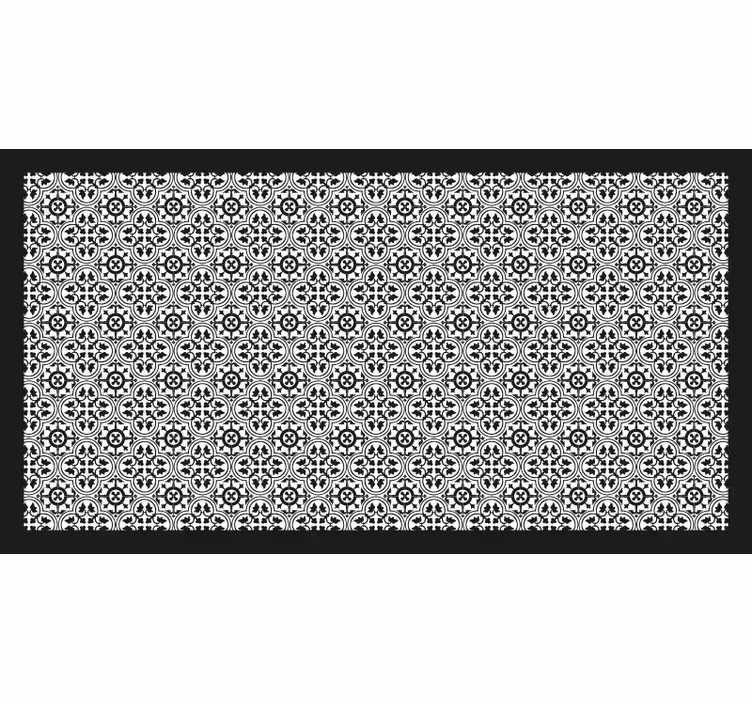 Toile fenêtre gris autocollants de sol - TenStickers