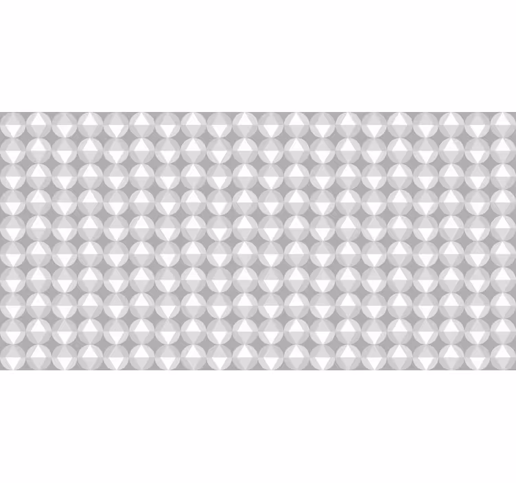 Toile fenêtre gris motif gris apaisant nordique - TenStickers