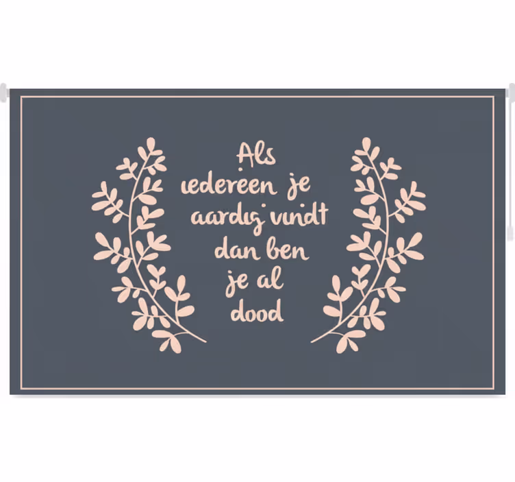 Toile fenêtre chambre citation inspirante sur la vie - TenStickers