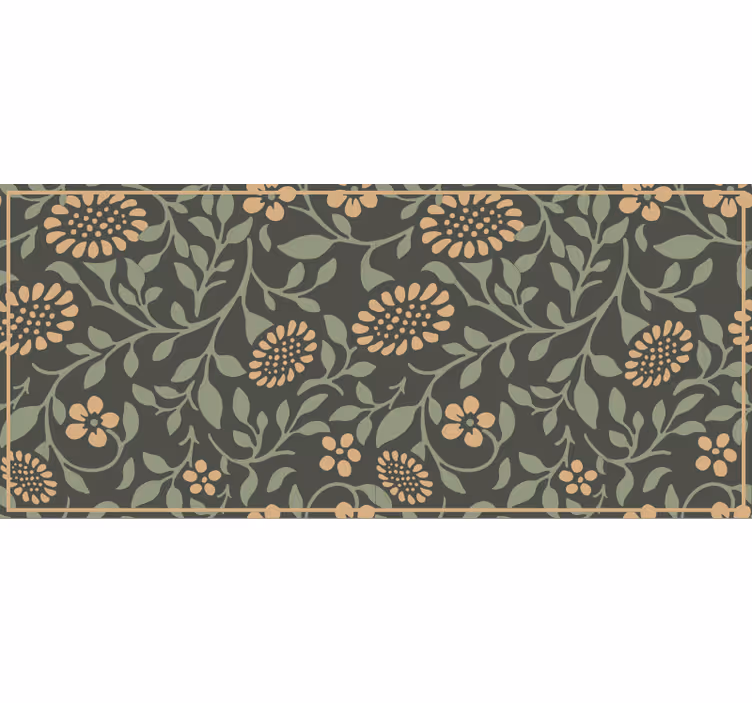 Toile fenêtre chambre tournesols vintage - TenStickers