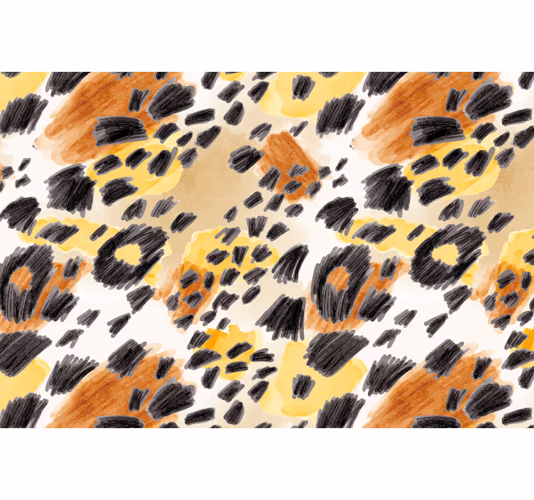 Toile fenêtre chambre motif animal félin - TenStickers