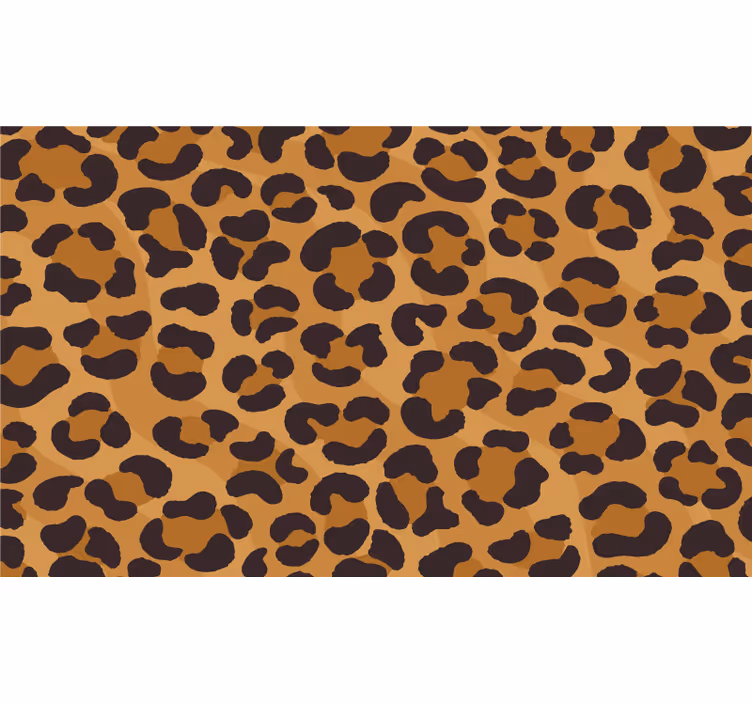 Toile fenêtre chambre peau de jaguar - TenStickers