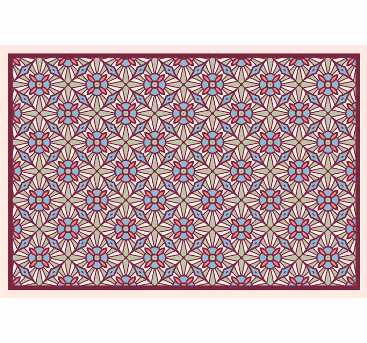Toile fenêtre chambre tapis camelot - TenStickers
