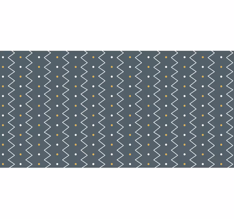 Toile fenêtre chambre motif géométrique nordique - TenStickers
