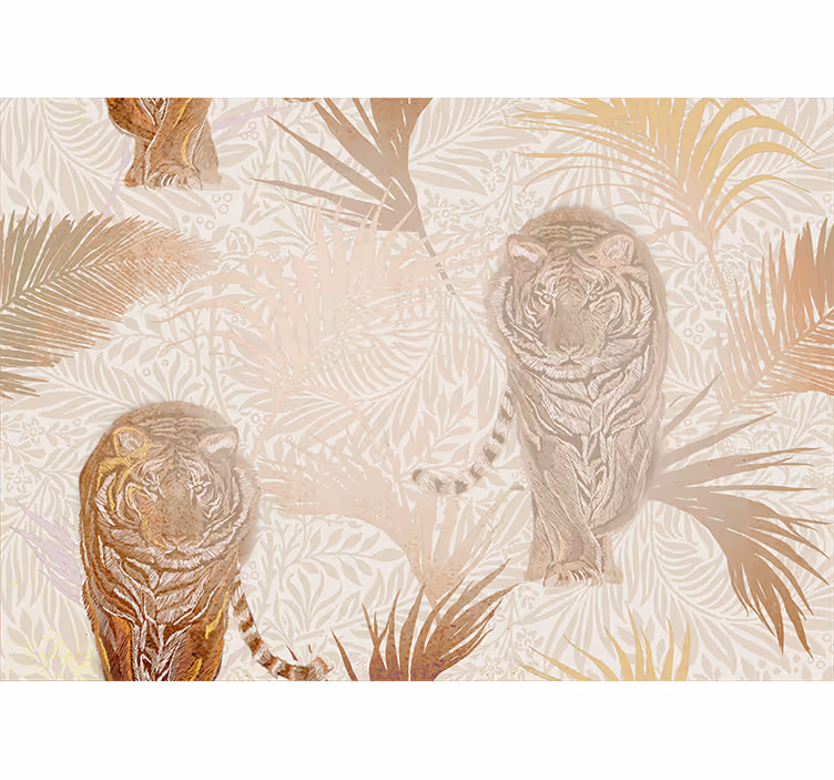 Toile fenêtre chambre beauté botanique - TenStickers