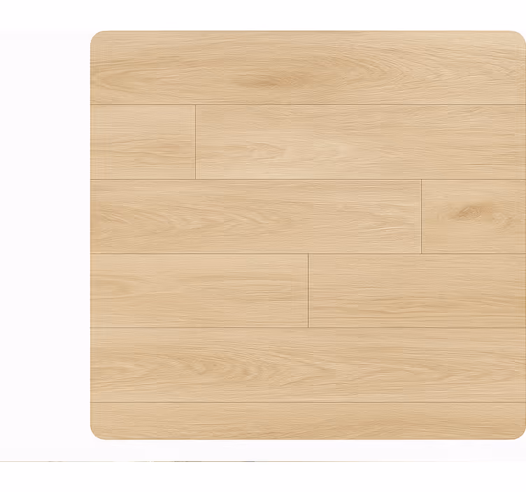 Toile fenêtre salon bois clair - TenStickers