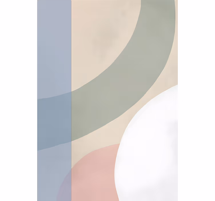 Toile fenêtre salon palette de couleurs - TenStickers