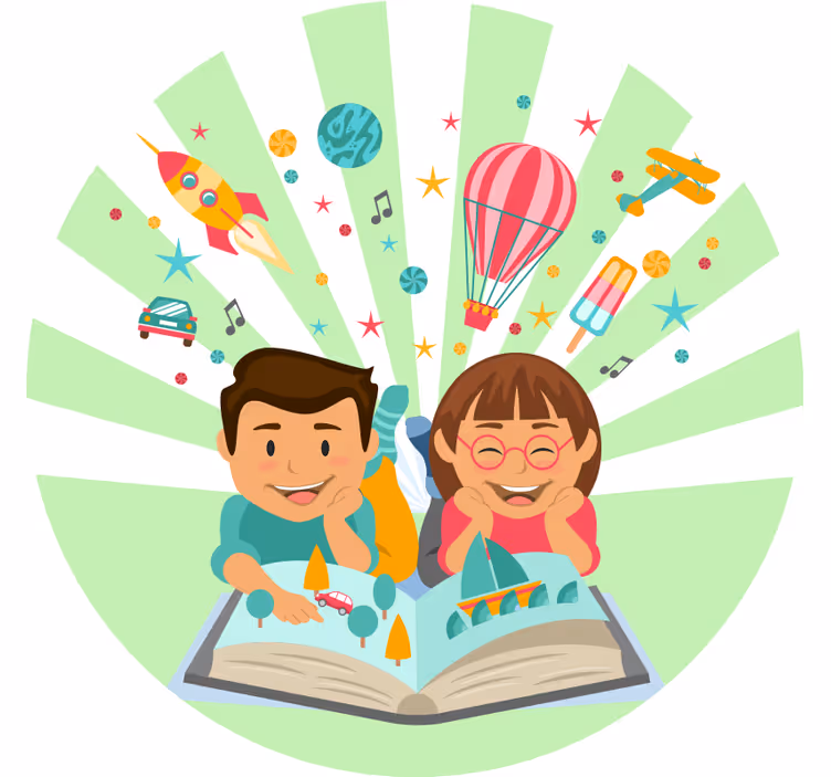Toile fenêtre chambre enfant éducation des enfants - TenStickers