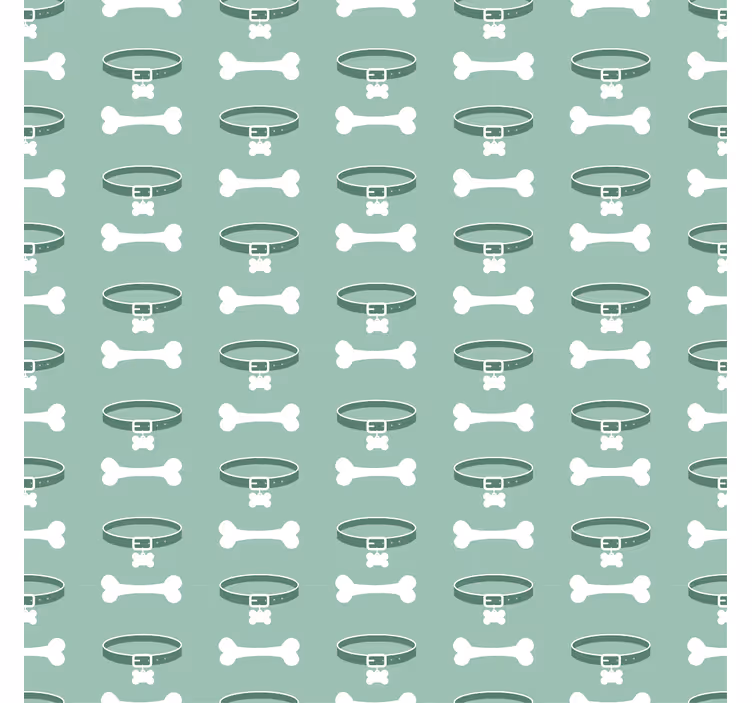 Toile fenêtre chambre enfant motif chien éclatant - TenStickers