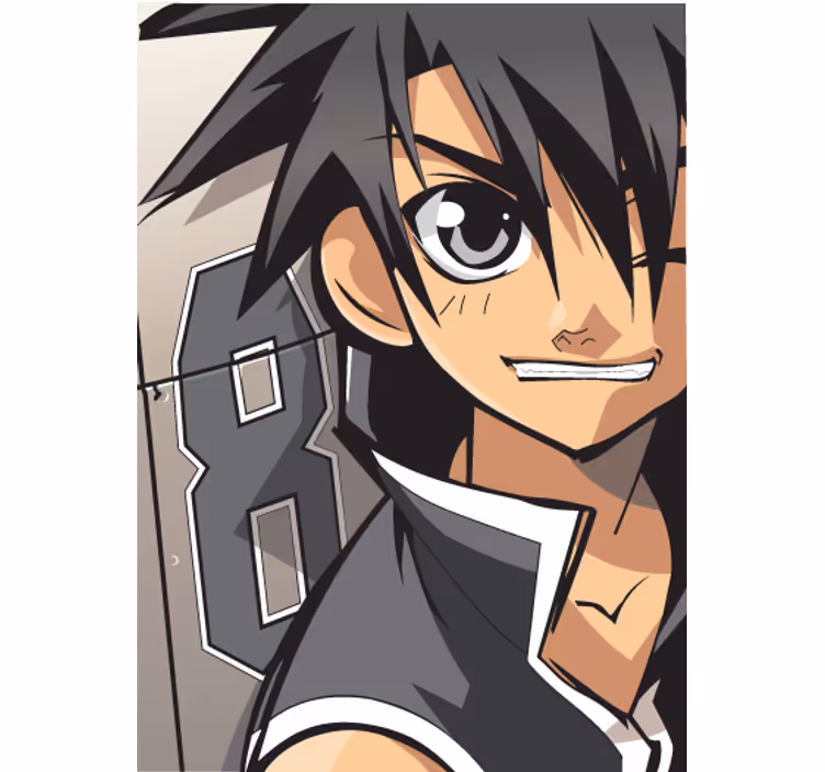 Toile fenêtre chambre enfant poster anime enfant - TenStickers