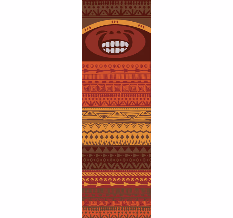 Toile fenêtre chambre enfant indien malicieux - TenStickers