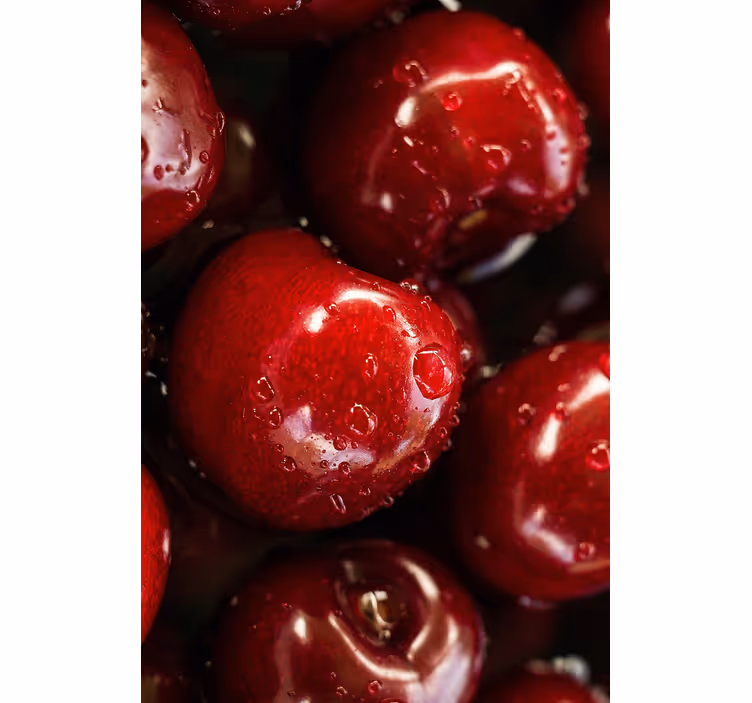 Toile fenêtre cuisine fruits frais - TenStickers