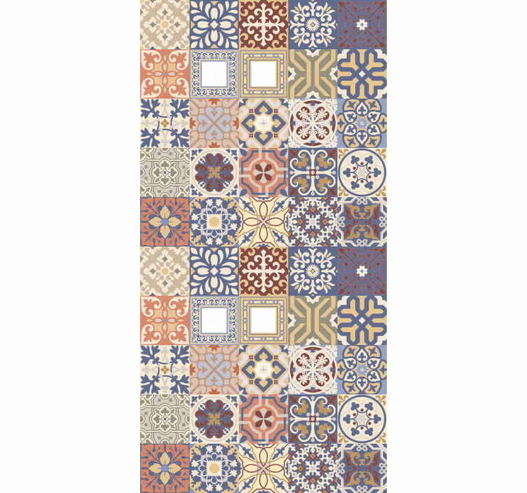 Toile fenêtre cuisine hydraulique multicolore - TenStickers