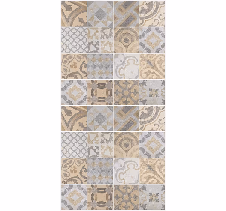 Toile fenêtre cuisine ciment "arancioni" - TenStickers