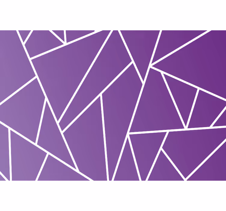 Toile fenêtre violet fond violet avec carrés élégants - TenStickers