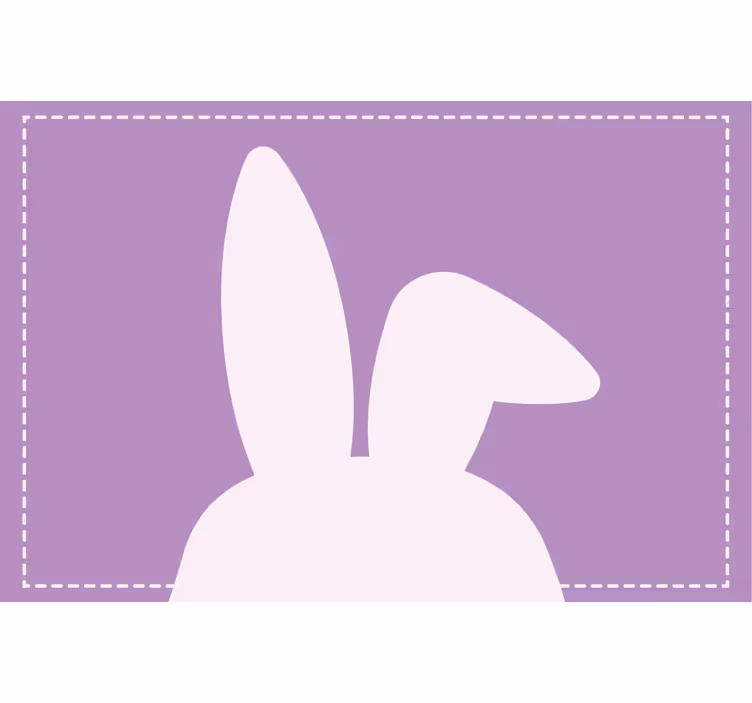 Toile fenêtre violet motifs d'animaux colorés - TenStickers