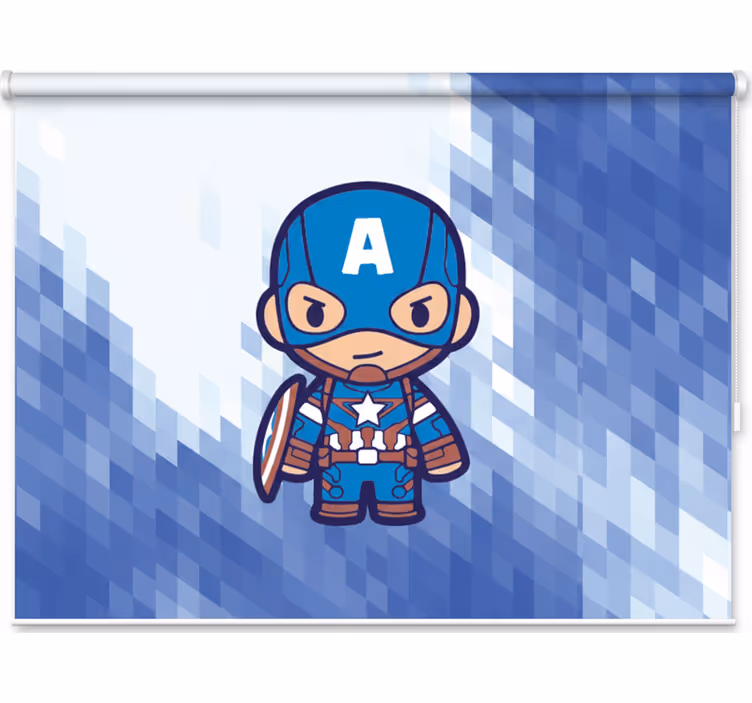 Toile fenêtre chambre enfant avengers enfants - TenStickers