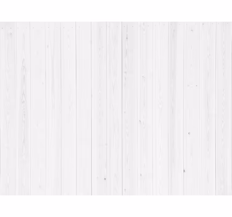 Toile blanche fenêtre motif bois hamptons - TenStickers